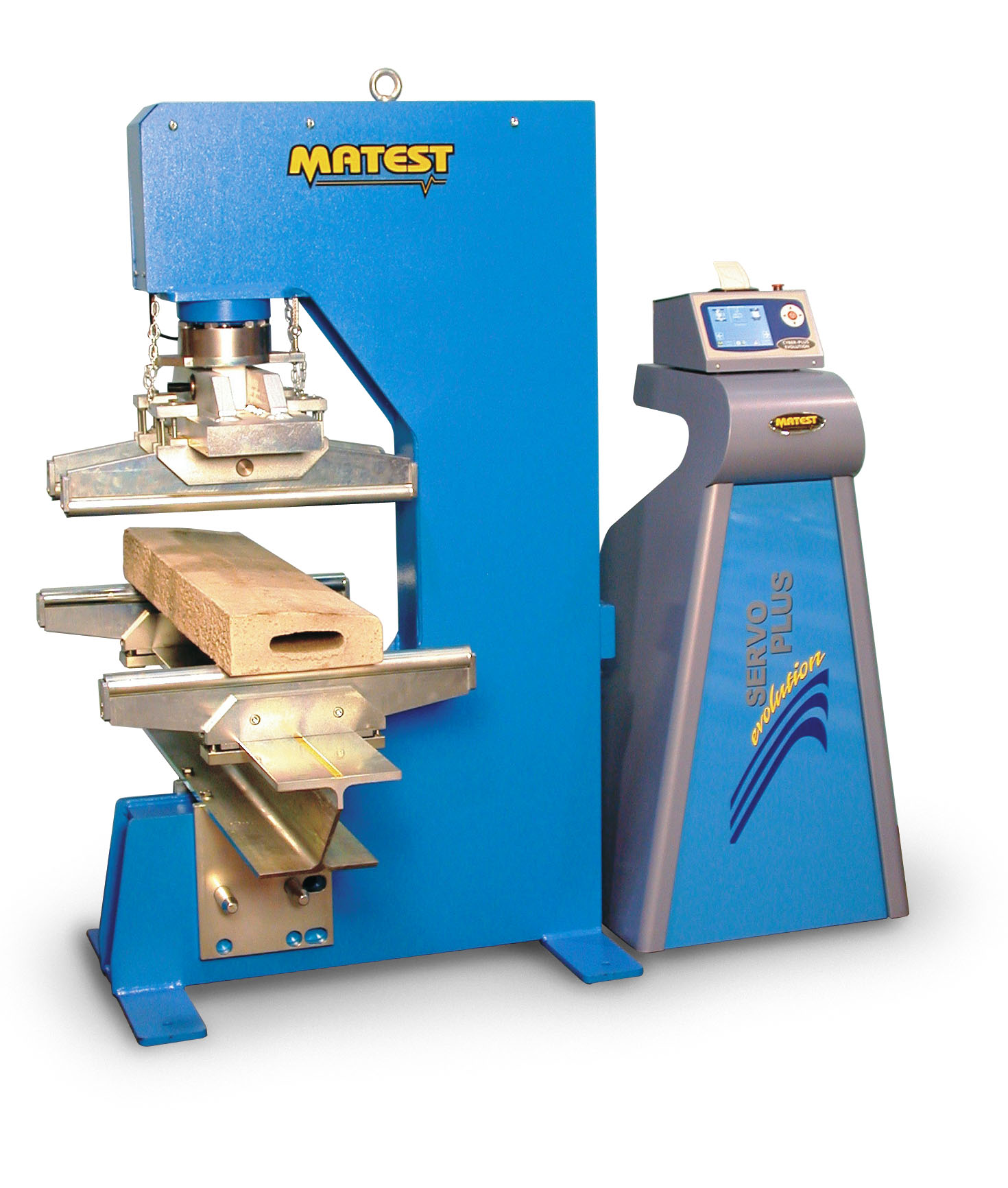 CONCRETE FLEXURAL MACHINE, 150 kN, ''OPEN SIDED FRAME'', MOTORIZED, SERVO-PLUS EVOLUTION